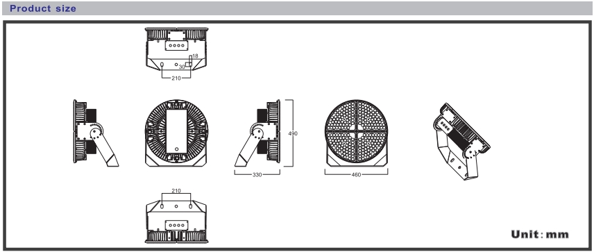 led stadium light