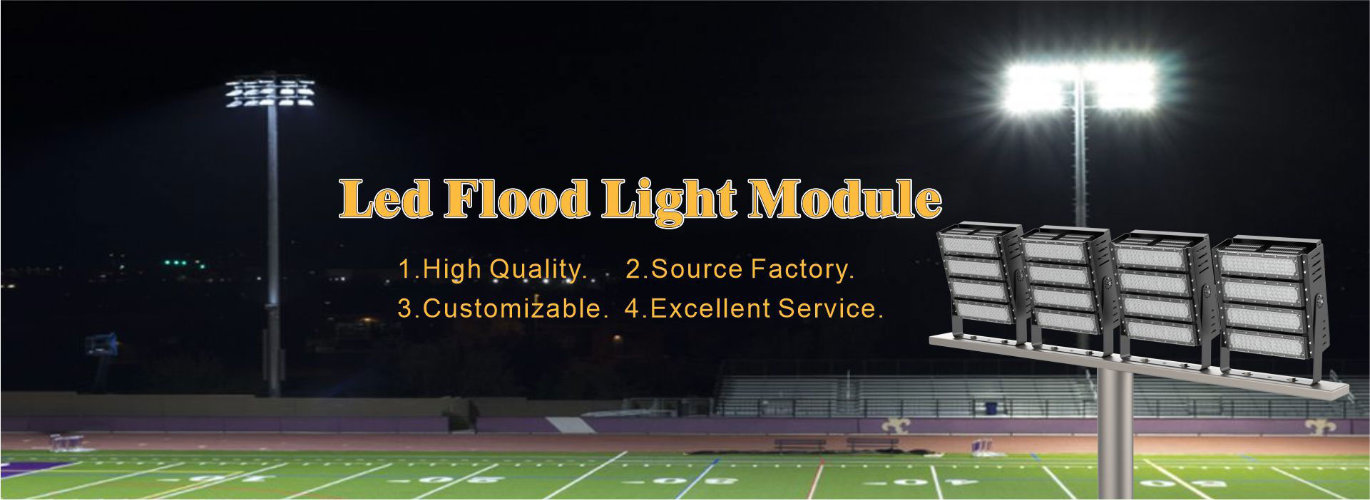 led football field lights